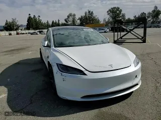 2024 Tesla Model 3 with VIN 5YJ3E1EA9RF826673, listed as a Copart auction lot 45083745 with 7,331 mi miles and Salvage Title. Bid and sale history available at carsss.com. Image 10.