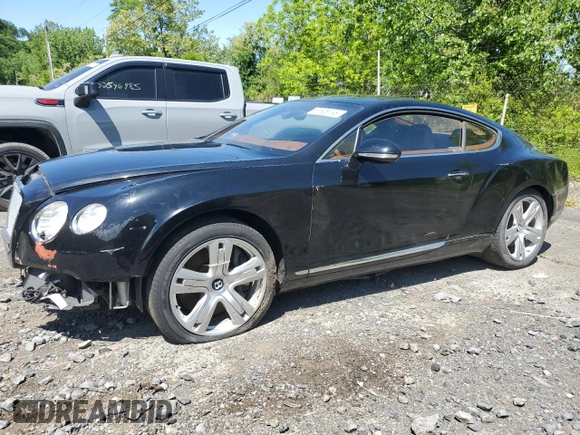 2012 Bentley Continental GT z VIN SCBFR7ZA3CC072773, wystawiony jako Copart lot #57606135 z przebiegiem 26 275 mil mil oraz Szkody całkowita. Historia ofert i sprzedaży dostępna na DreamBid. Obrazek 1.