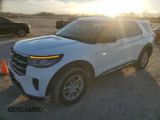 2025 Ford Explorer Active with VIN 1FMUK7DH4SGA20164, listed as a Copart auction lot 87742815 with 2,577 mi miles and Salvage Title. Bid and sale history available at carsss.com. Image 1.