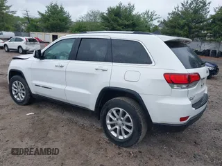 2021 Jeep Grand Cherokee Laredo E with VIN 1C4RJFAG7MC620710, listed as a IAAI auction lot 42255694 with 51,989 mi miles and . Bid and sale history available at DreamBid. Image 3.