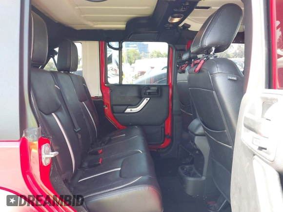 2016 Jeep Wrangler Unlimited Sahara with VIN 1C4BJWEG9GL194499, listed as a IAAI auction lot 42519265 with 84,432 mi miles and . Bid and sale history available at DreamBid. Image 8.