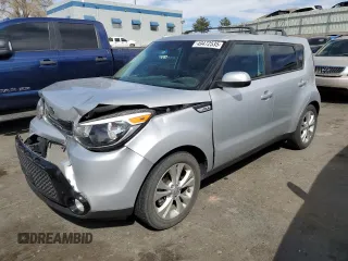 2016 Kia Soul + with VIN KNDJP3A5XG7871419, listed as a Copart auction lot 49472535 with 84,939 mi miles and Salvage Title. Bid and sale history available at carsss.com. Image 1.