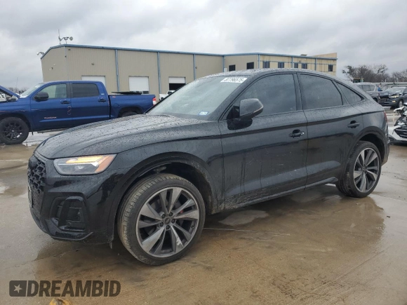 2024 Audi SQ5 Sportback Premium Plus with VIN WA124AFYXR2074022, listed as a Copart auction lot 87796575 with 6,124 mi miles and Clean title. Bid and sale history available at DreamBid. Image 1.