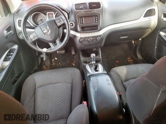 2015 Dodge Journey SXT with VIN 3C4PDCBG5FT524691, listed as a Copart auction lot 63073435 with 160,097 mi miles and Salvage title. Bid and sale history available at DreamBid. Image 8.