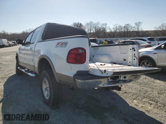 2003 Ford F-150 XLT with VIN 1FTRW08LX3KB16271, listed as a Copart auction lot 49001145 with 281,258 mi miles and Salvage Title. Bid and sale history available at carsss.com. Image 2.