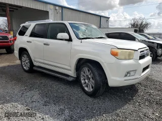 2010 Toyota 4Runner SR5 with VIN JTEZU5JR6A5011350, listed as a Copart auction lot 43526625 with 276,042 mi miles and Salvage Title. Bid and sale history available at carsss.com. Image 4.