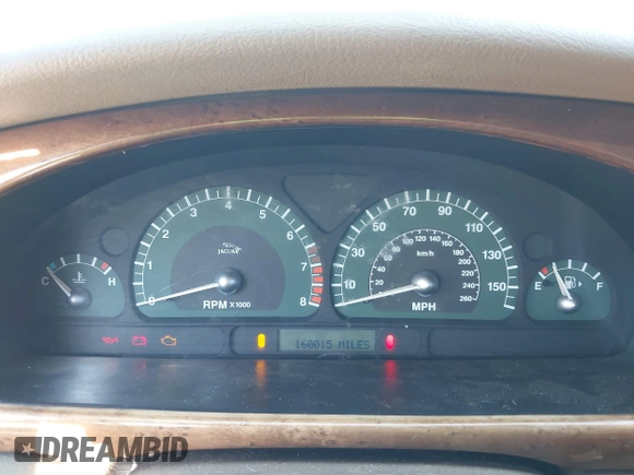 2004 Jaguar S-Type with VIN SAJEA01U74HM96220, listed as a IAAI auction lot 42180627 with 160,015 mi miles and . Bid and sale history available at DreamBid. Image 7.