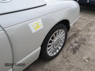 2005 Ford Thunderbird 50th Anniversary with VIN 1FAHP69A95Y108872, listed as a Copart auction lot 75413814 with Not Provided miles and Salvage Title. Bid and sale history available at DreamBid. Image 12.