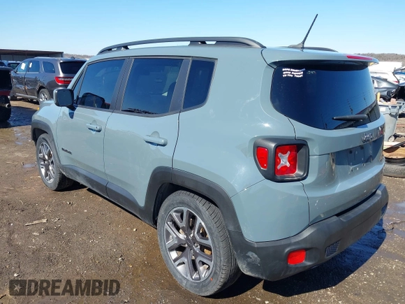 2017 Jeep Renegade Latitude with VIN ZACCJABB6HPE63913, listed as a IAAI auction lot 41588047 with 85,474 mi miles and . Bid and sale history available at DreamBid. Image 3.