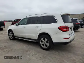2017 Mercedes-Benz GLS 450 with VIN 4JGDF6EE2HA905445, listed as a Copart auction lot 54258545 with 165,092 mi miles and Salvage title. Bid and sale history available at DreamBid. Image 2.