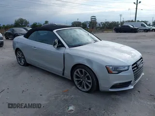 2013 Audi A5 Premium Plus with VIN WAULFAFH1DN001095, listed as a IAAI auction lot 41249488 with 69,316 mi miles. Bid and sale history available at carsss.com. Image 1.