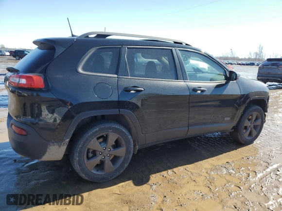 2017 Jeep Cherokee Latitude with VIN 1C4PJMCS3HW563102, listed as a Copart auction lot 46248155 with 104,937 mi miles and Clean Title. Bid and sale history available at DreamBid. Image 3.