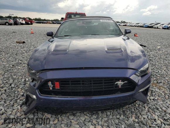 2019 Ford Mustang GT Premium with VIN 1FATP8FF2K5124544, listed as a Copart auction lot 65236465 with 92,874 mi miles and Non repairable. Bid and sale history available at DreamBid. Image 5.