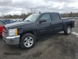 2013 Chevrolet Silverado 1500 LT with VIN 3GCPKSE73DG174799, listed as a Copart auction lot 48169655 with 144,675 mi miles and Clean Title. Bid and sale history available at carsss.com. Image 1.