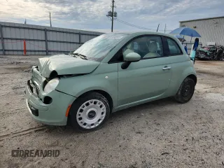 2013 FIAT 500 Pop with VIN 3C3CFFAR0DT743301, listed as a Copart auction lot 63880985 with 88,953 mi miles and Salvage title. Bid and sale history available at DreamBid. Image 1.