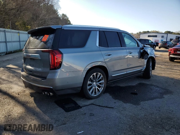 2024 GMC Yukon Denali with VIN 1GKS2DKL4RR123136, listed as a Copart auction lot 87199564 with 17,796 mi miles and Salvage Title. Bid and sale history available at carsss.com. Image 3.