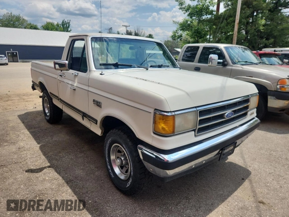 1990 Ford F-150 с VIN 1FTEF14N7LLA38988, выставлен на аукционе Copart как лот 61417455 с пробегом 46 390 миль миль и Чистый • Clean title. История ставок и продаж доступна на DreamBid. Изображение 1.