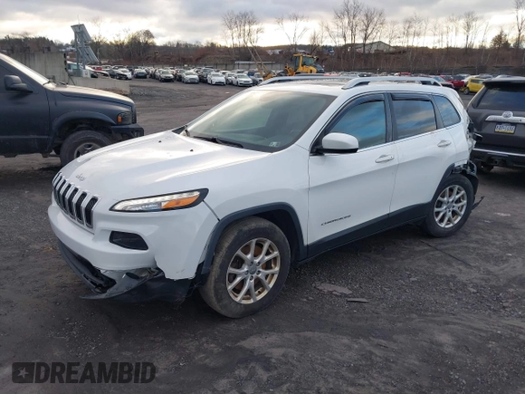 2016 Jeep Cherokee Latitude z VIN 1C4PJMCB7GW118036, wystawiony jako IAAI lot #41232593 z przebiegiem 114 880 mil mil oraz . Historia ofert i sprzedaży dostępna na DreamBid. Obrazek 2.