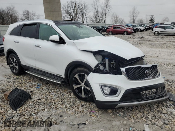 2018 Kia Sorento EX with VIN 5XYPHDA55JG395331, listed as a Copart auction lot 46834535 with 37,576 mi miles and Clean Title. Bid and sale history available at carsss.com. Image 4.