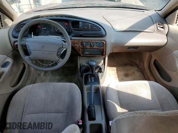 2000 Mercury Mystique GS with VIN 1MEFM6530YK615859, listed as a Copart auction lot 59704875 with 259,272 mi miles and Salvage title. Bid and sale history available at DreamBid. Image 8.