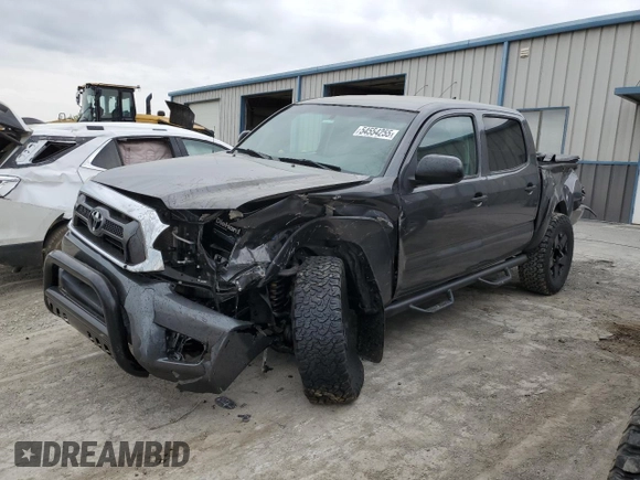 2014 Toyota Tacoma with VIN 3TMLU4EN7EM146056, listed as a Copart auction lot 54554255 with 116,035 mi miles and Salvage Title. Bid and sale history available at DreamBid. Image 1.