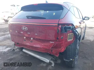 2024 Hyundai Kona SEL with VIN KM8HBCAB4RU077633, listed as a IAAI auction lot 41416334 with 12,781 mi miles. Bid and sale history available at carsss.com. Image 6.