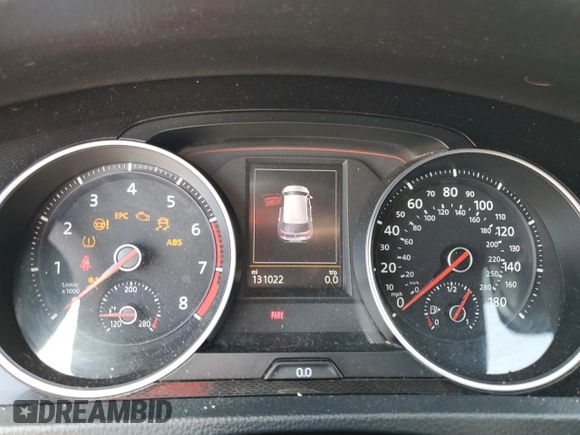 2015 Volkswagen Golf GTI S with VIN 3VW5T7AUXFM046767, listed as a Copart auction lot 68550004 with 131,022 mi miles and Salvage Title. Bid and sale history available at carsss.com. Image 9.