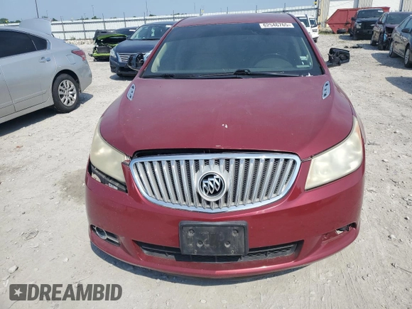 2010 Buick LaCrosse CXL with VIN 1G4GC5EG3AF157993, listed as a Copart auction lot 62546765 with 163,961 mi miles and Clean title. Bid and sale history available at DreamBid. Image 5.