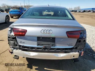 2018 Audi A6 Premium Plus with VIN WAUG3AFC8JN025842, listed as a Copart auction lot 53293035 with 87,821 mi miles and Clean Title. Bid and sale history available at carsss.com. Image 6.