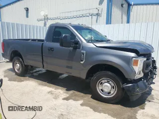 2022 Ford F-350 XL with VIN 1FTRF3A64NEG44654, listed as a Copart auction lot 51297344 with 29,028 mi miles and Non repairable. Bid and sale history available at DreamBid. Image 4.
