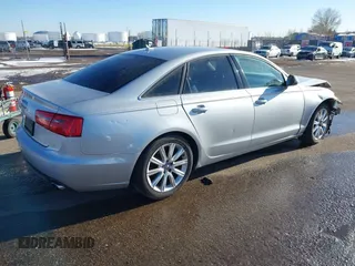 2013 Audi A6 Premium Plus with VIN WAUDFAFC4DN133695, listed as a IAAI auction lot 41174136 with Not provided miles and . Bid and sale history available at DreamBid. Image 4.