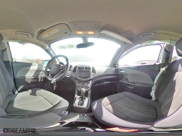 2014 Chevrolet Sonic LT with VIN 1G1JC5SH1E4195966, listed as a Copart auction lot 48574345 with 120,229 mi miles and Salvage Title. Bid and sale history available at carsss.com. Image 14.