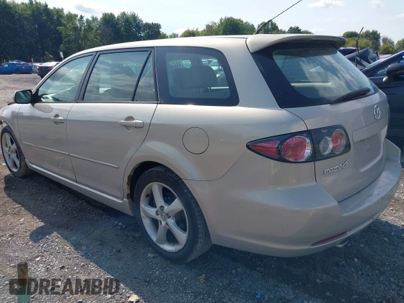 2007 Mazda 6 S Sport VE with VIN 1YVHP82D975M15189, listed as a IAAI auction lot 40605121 with 203,616 mi miles and . Bid and sale history available at carsss.com. Image 3.