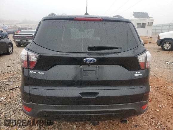 2017 Ford Escape SE with VIN 1FMCU0G96HUD36080, listed as a Copart auction lot 43079375 with 92,172 mi miles and Salvage Title. Bid and sale history available at carsss.com. Image 6.