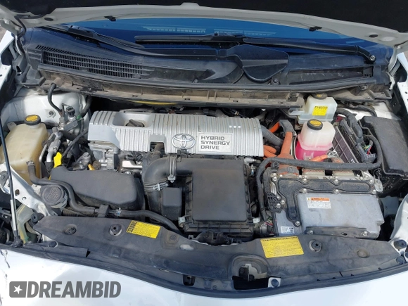 2012 Toyota Prius One with VIN JTDKN3DU1C1549990, listed as a IAAI auction lot 41543634 with 118,496 mi miles and . Bid and sale history available at carsss.com. Image 10.