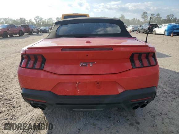 2024 Ford Mustang GT Premium с VIN 1FAGP8FF0R5119676, выставлен на аукционе Copart как лот 80442334 с пробегом 10 094 миль миль и Списание • Salvage title. История ставок и продаж доступна на DreamBid. Изображение 6.
