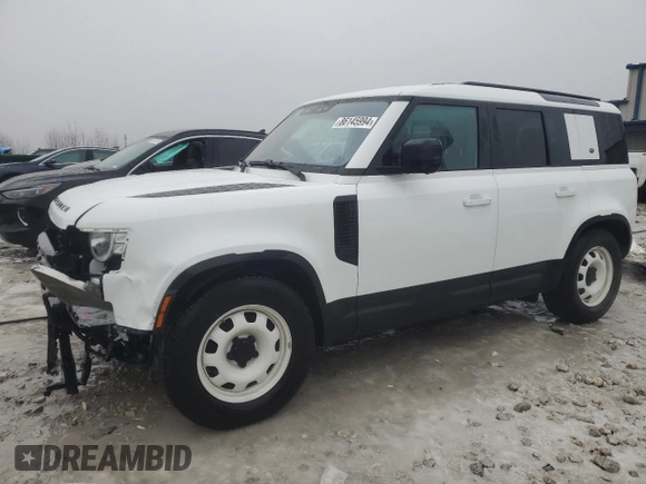 2020 Land Rover Defender with VIN SALEKEEX5L2019955, listed as a Copart auction lot 86145994 with 40,549 mi miles and Non repairable. Bid and sale history available at DreamBid. Image 1.