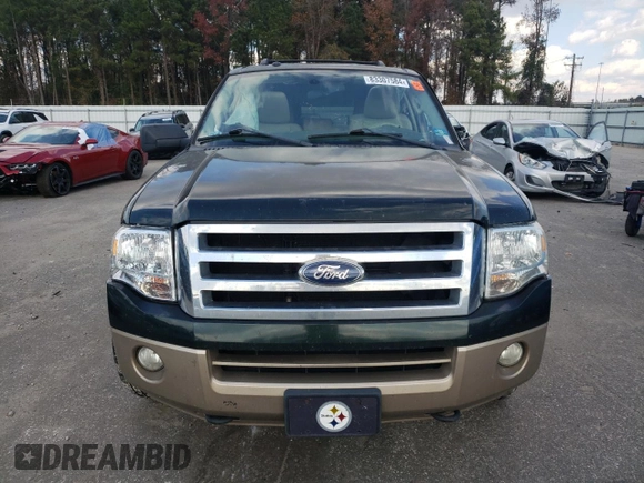2013 Ford Expedition EL XLT with VIN 1FMJK1J56DEF62553, listed as a Copart auction lot 83307584 with 222,219 mi miles and Salvage Title. Bid and sale history available at carsss.com. Image 5.