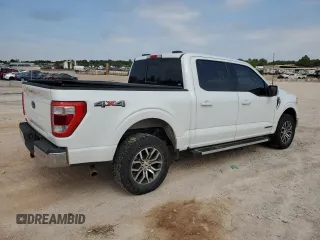 2022 Ford F-150 XL with VIN 1FTFW1EDXNFA73682, listed as a Copart auction lot 68543404 with 61,338 mi miles and Salvage Title. Bid and sale history available at carsss.com. Image 3.