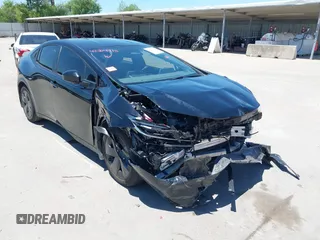 2024 Toyota Prius LE with VIN JTDACAAU8R3046531, listed as a IAAI auction lot 42304915 with 6,200 mi miles and . Bid and sale history available at DreamBid. Image 1.