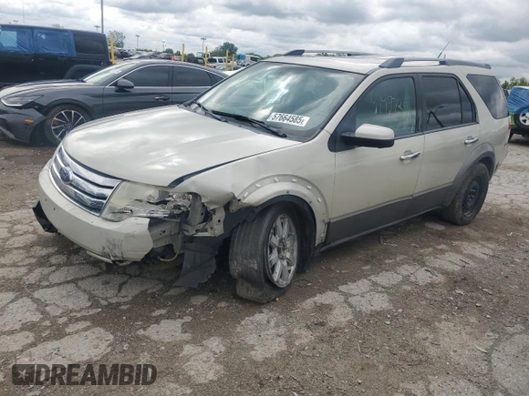 2008 Ford Taurus X SEL z VIN 1FMDK02W58GA14293, wystawiony jako Copart lot #57664585 z przebiegiem 145 529 mil mil oraz Szkoda całkowita • Salvage title. Historia ofert i sprzedaży dostępna na DreamBid. Obrazek 1.