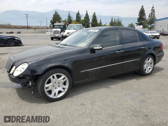 2003 Mercedes-Benz E-Class 5.0L with VIN WDBUF70J53A146263, listed as a Copart auction lot 62768664 with 73,790 mi miles and Salvage Title. Bid and sale history available at carsss.com. Image 1.