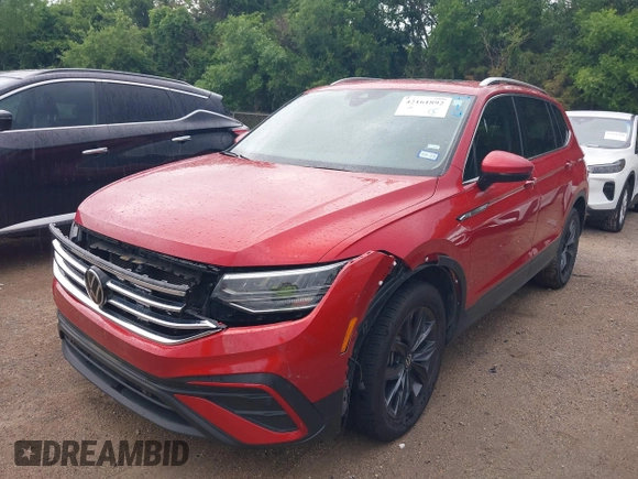 2022 Volkswagen Tiguan SE with VIN 3VV3B7AX7NM170227, listed as a IAAI auction lot 42161892 with 37,092 mi miles and . Bid and sale history available at DreamBid. Image 16.