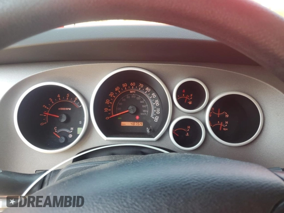 2010 Toyota Tundra 4WD Truck with VIN 5TFUY5F1XAX102227, listed as a Copart auction lot 65028044 with 48,754 mi miles and Salvage Title. Bid and sale history available at carsss.com. Image 9.