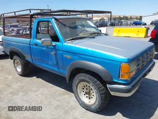 1992 Ford Ranger with VIN 1FTCR11T7NUB77338, listed as a IAAI auction lot 42591565 with 89,743 mi miles and . Bid and sale history available at DreamBid. Image 1.