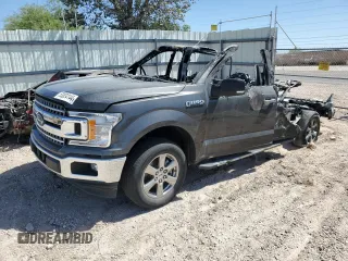 2020 Ford F-150 XL with VIN 1FTEW1C49LKD61292, listed as a Copart auction lot 46501265 with 0 mi miles and Non Repairable. Bid and sale history available at carsss.com. Image 1.