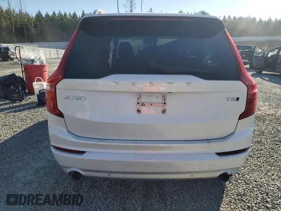 2018 Volvo XC90 Momentum with VIN YV4102XK8J1216159, listed as a Copart auction lot 87468144 with 63,860 mi miles and Salvage Title. Bid and sale history available at carsss.com. Image 6.