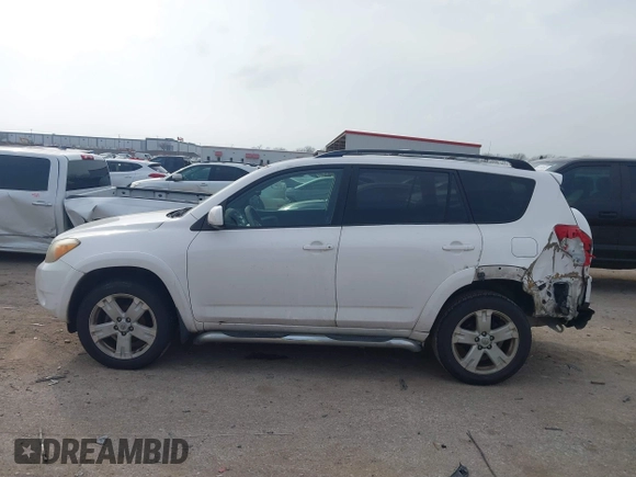 2007 Toyota RAV4 Sport with VIN JTMZD32V575059290, listed as a IAAI auction lot 41711738 with 260,346 mi miles. Bid and sale history available at carsss.com. Image 14.