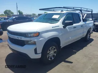 2021 Chevrolet Silverado 1500 Work Truck with VIN 1GCRWAEF9MZ122334, listed as a IAAI auction lot 39596264 with 27,876 mi miles and . Bid and sale history available at DreamBid. Image 2.