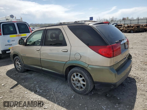 2002 Buick Rendezvous CXL with VIN 3G5DB03E02S596037, listed as a Copart auction lot 52425725 with 128,810 mi miles and Salvage Title. Bid and sale history available at DreamBid. Image 2.